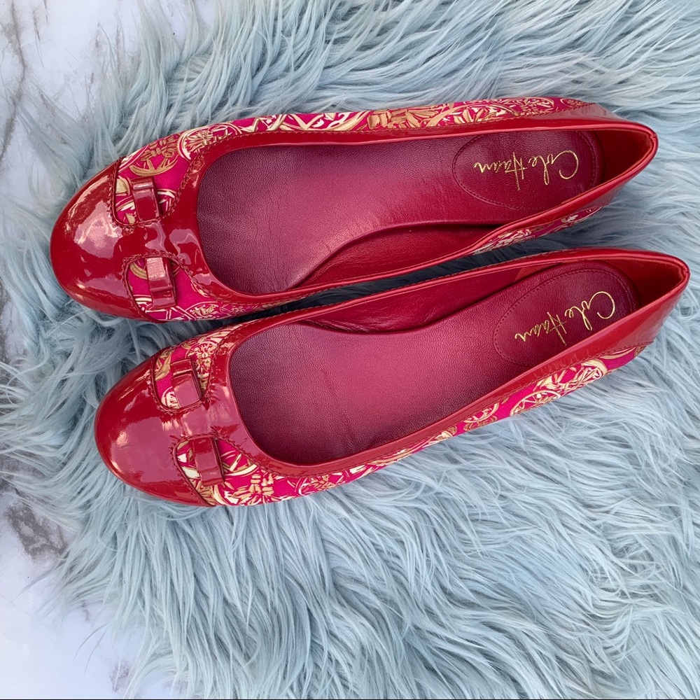 SOLD✨Cole Haan Nike Air Patent Leather Satin Flat - Picture 8 of 8